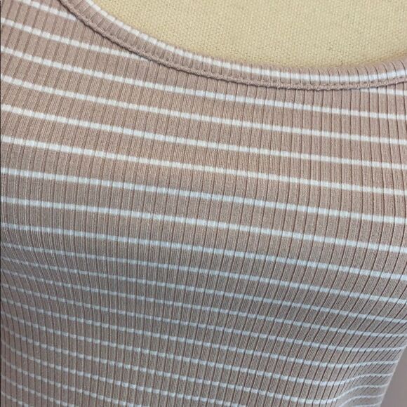 American Eagle Striped Ribbed Tank Top (new) - Picture 3 of 5
